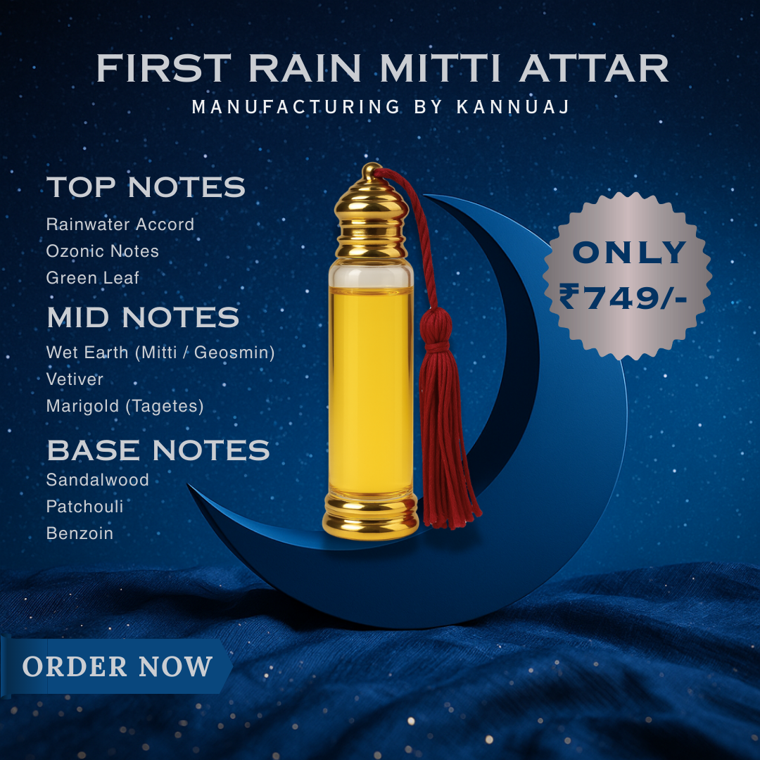 Kannauj Mitti Attar – Scent of First Rain