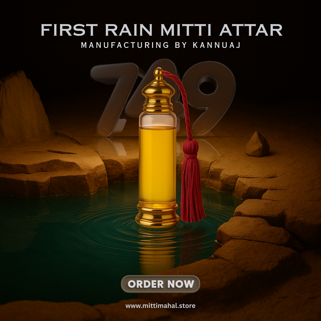 Kannauj Mitti Attar – Scent of First Rain