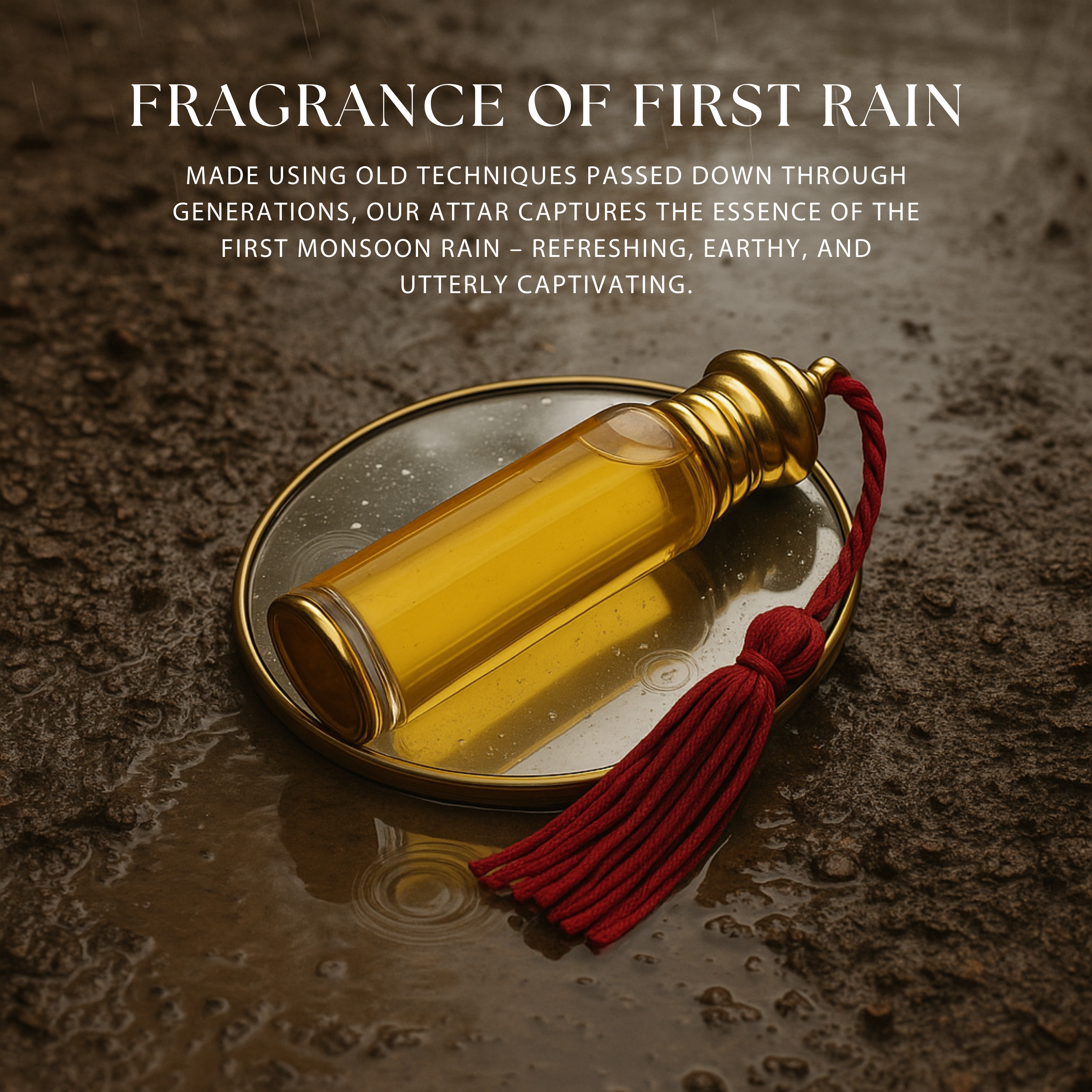Kannauj Mitti Attar – Scent of First Rain