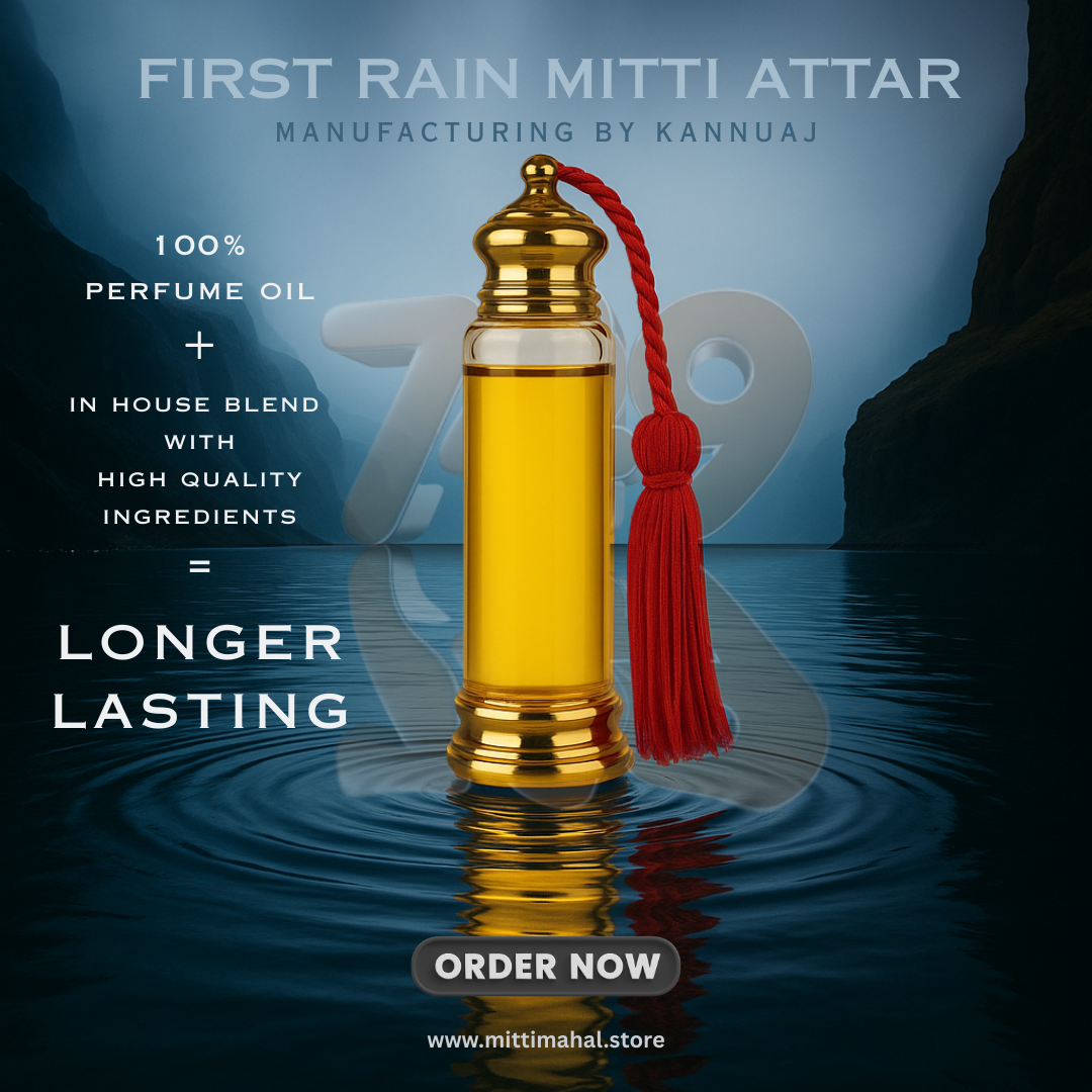 Kannauj Mitti Attar – Scent of First Rain