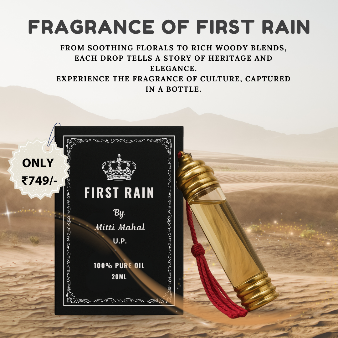 Kannauj Mitti Attar –  Scent of First Rain